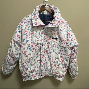 Ahiru Vintage 80s 90s Winter Ski Jacket Retro Women’s Size Medium